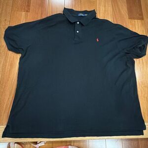 Polo Ralph Lauren Men’s Black Polo Shirt Size 4XT